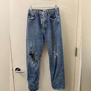 ALGODE DISTRESSED BOYFRIEND DENIM